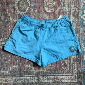 Patagonia Blue Women's Shorts size Small 100% recycled fishing nets